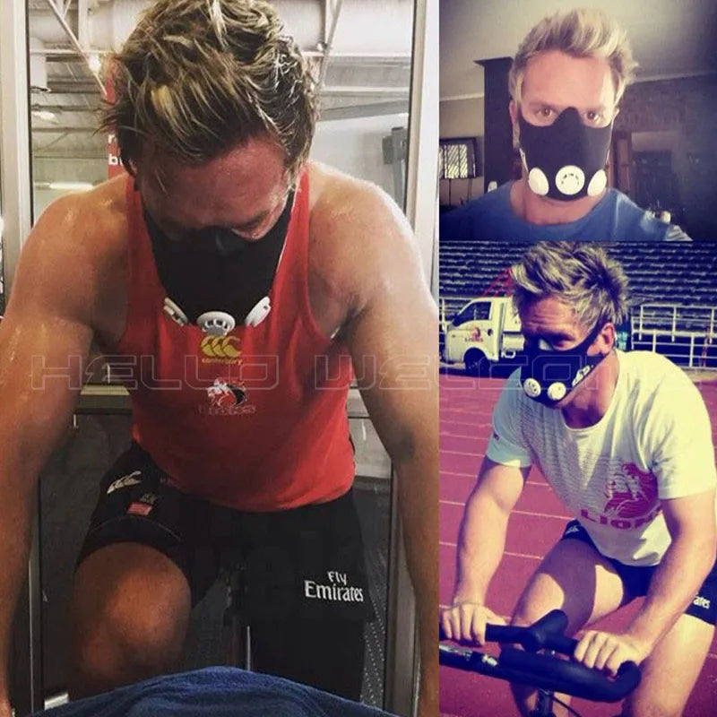 Sport mask Elevation Training Mask Workout Running Resistance  Fitness Cardio High-pressure Breathing Fitness Training mask 3.0