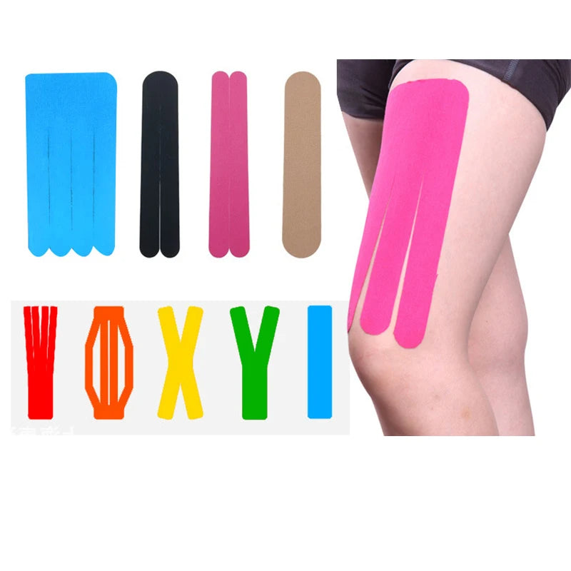 Kinesiology Tape  Athletic Tape Sport Recovery Tape Strapping Gym Fitness Tennis Muscle Pain Relief Running Knee Muscle Protecto