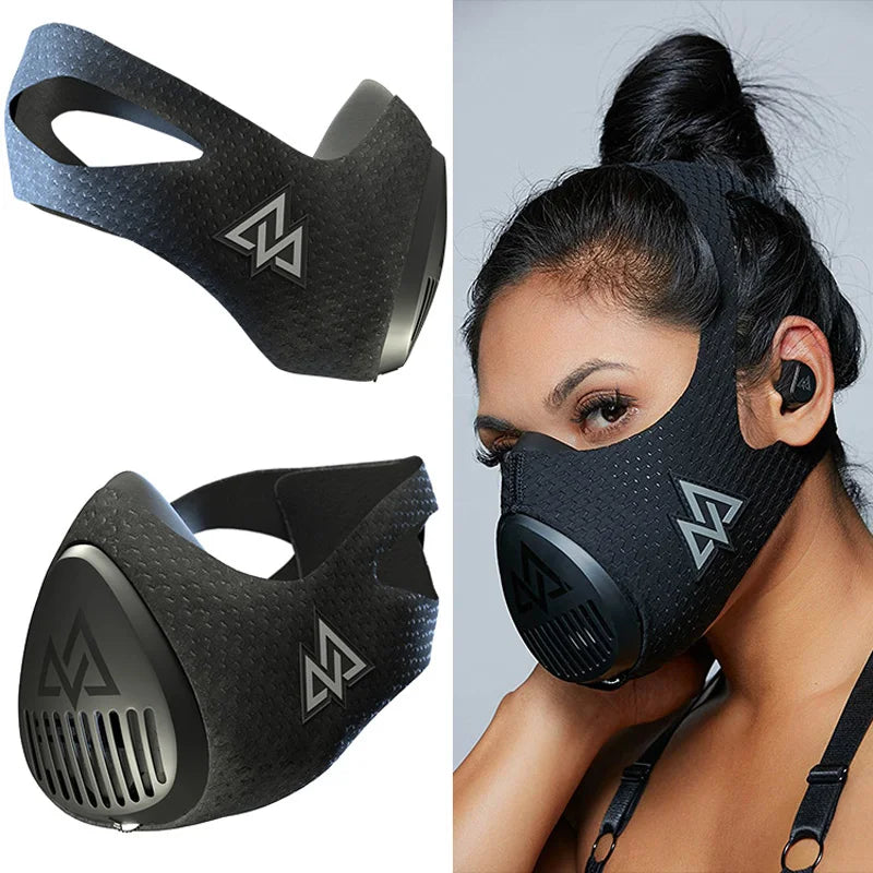 Sport mask Elevation Training Mask Workout Running Resistance  Fitness Cardio High-pressure Breathing Fitness Training mask 3.0