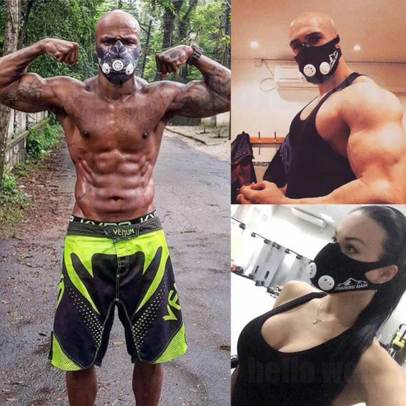 Sport mask Elevation Training Mask Workout Running Resistance  Fitness Cardio High-pressure Breathing Fitness Training mask 3.0