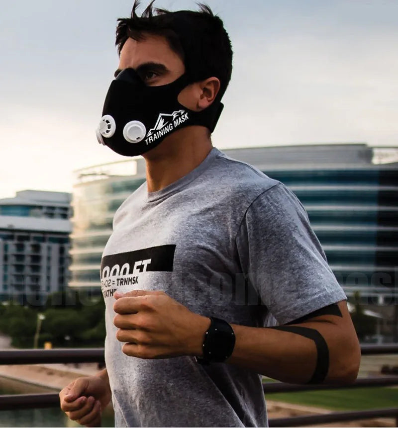 Sport mask Elevation Training Mask Workout Running Resistance  Fitness Cardio High-pressure Breathing Fitness Training mask 3.0