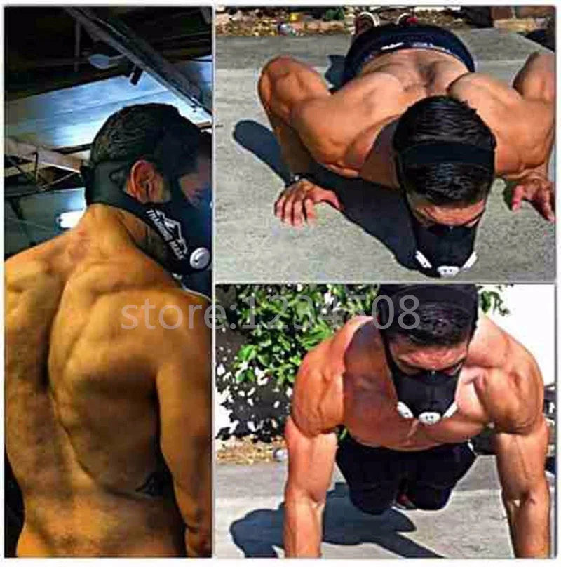 Sport mask Elevation Training Mask Workout Running Resistance  Fitness Cardio High-pressure Breathing Fitness Training mask 3.0