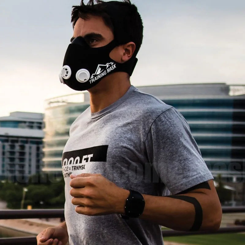 Sport mask Elevation Training Mask Workout Running Resistance  Fitness Cardio High-pressure Breathing Fitness Training mask 3.0
