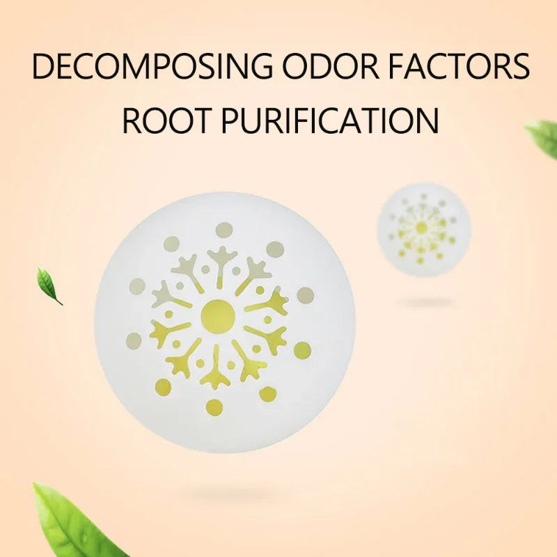 24/3Pcs Deodorizer Balls Sneaker Perfume Balls for Shoe Gym Bag Locker and Cars Deodorizer Neutralizing Odor Shoe Freshener Ball