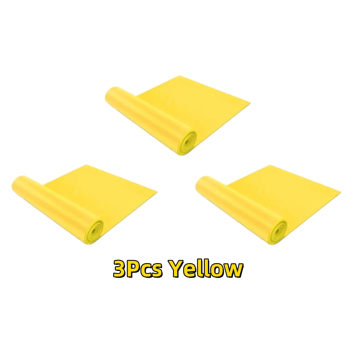 5/1Pcs Yoga Sport Resistance Bands Pilates Training Fitness Exercise Home Gym Elastic Band Natural Rubber Latex Yoga Accessories