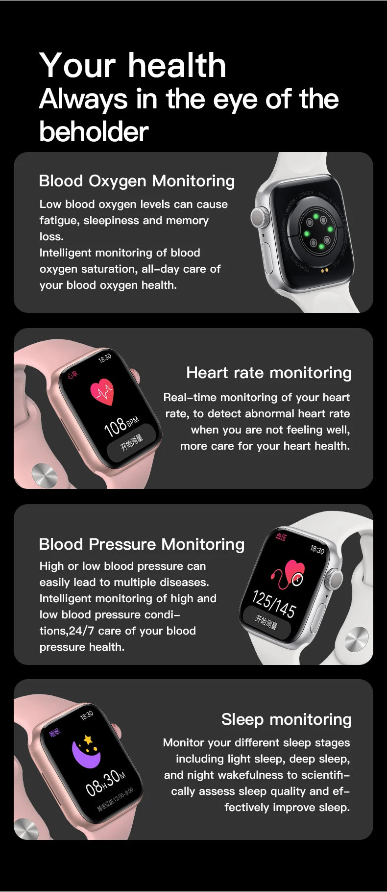 I10 Pro Max Smart Watch Sport Fitness Tracker Custom Dial Smartwatch Men Women Gift Wearable Android