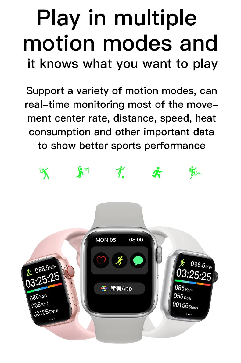I10 Pro Max Smart Watch Sport Fitness Tracker Custom Dial Smartwatch Men Women Gift Wearable Android