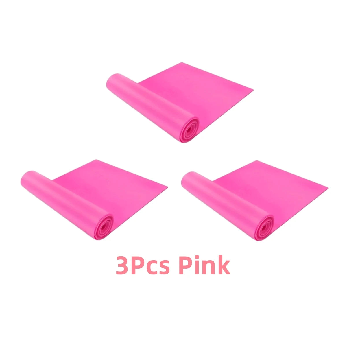 5/1Pcs Yoga Sport Resistance Bands Pilates Training Fitness Exercise Home Gym Elastic Band Natural Rubber Latex Yoga Accessories