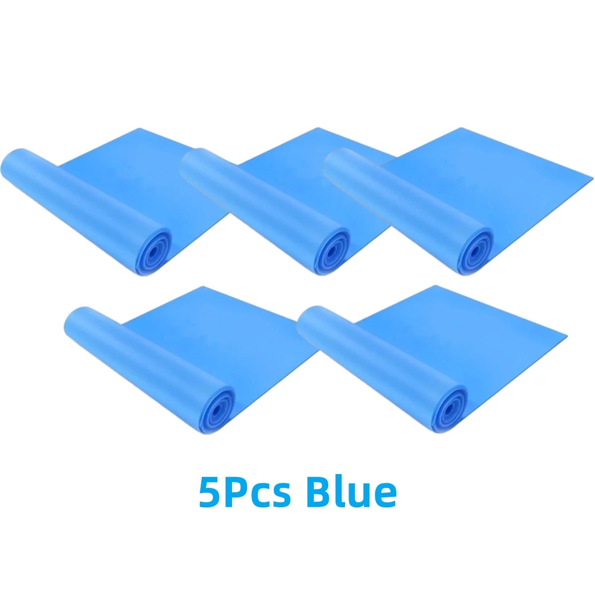 5/1Pcs Yoga Sport Resistance Bands Pilates Training Fitness Exercise Home Gym Elastic Band Natural Rubber Latex Yoga Accessories