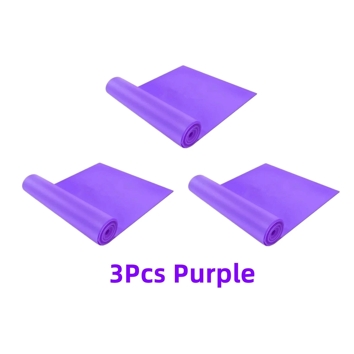 5/1Pcs Yoga Sport Resistance Bands Pilates Training Fitness Exercise Home Gym Elastic Band Natural Rubber Latex Yoga Accessories