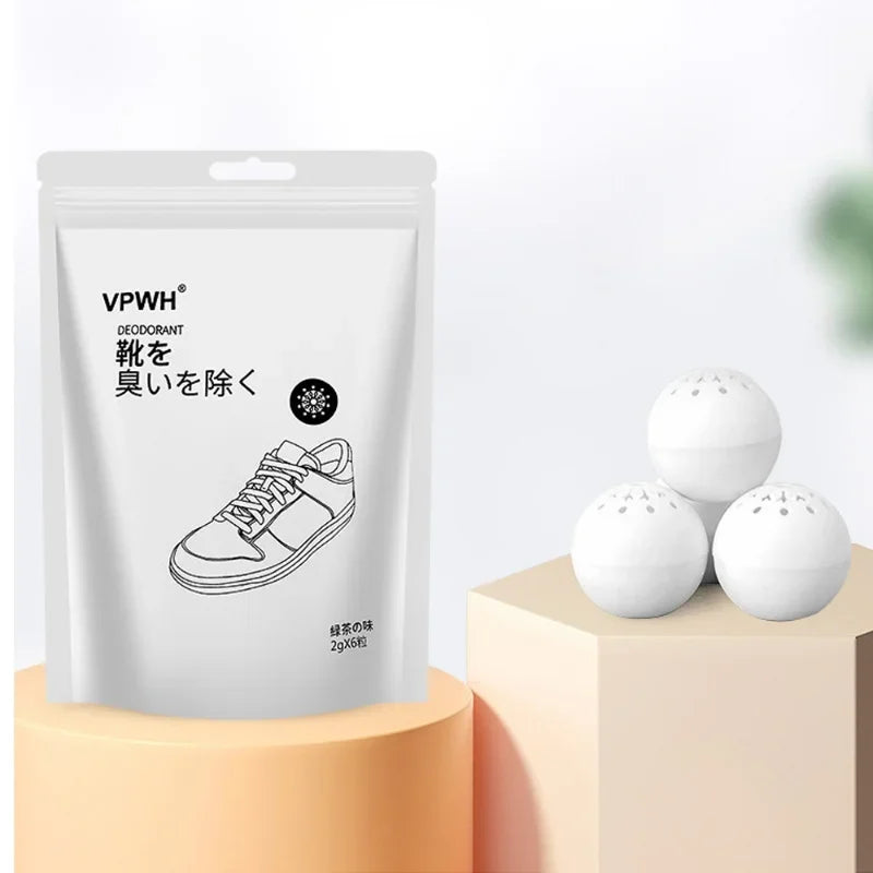 24/3Pcs Deodorizer Balls Sneaker Perfume Balls for Shoe Gym Bag Locker and Cars Deodorizer Neutralizing Odor Shoe Freshener Ball