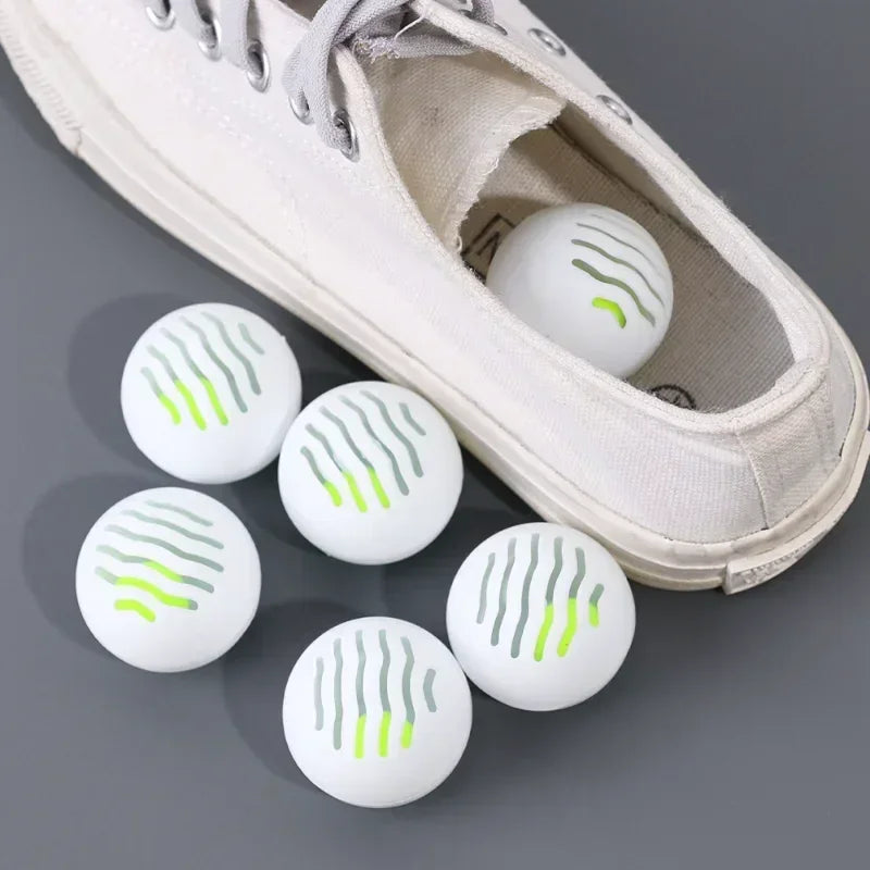 24/3Pcs Deodorizer Balls Sneaker Perfume Balls for Shoe Gym Bag Locker and Cars Deodorizer Neutralizing Odor Shoe Freshener Ball
