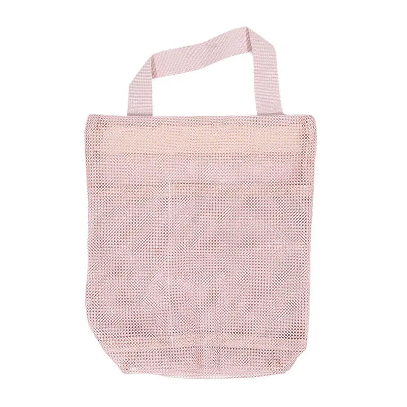 Simple Zipper Toiletry Bag Mesh hand-held Makeup Bags Women Bath Fitness Travel Portable Breathable Hang Storage Bag